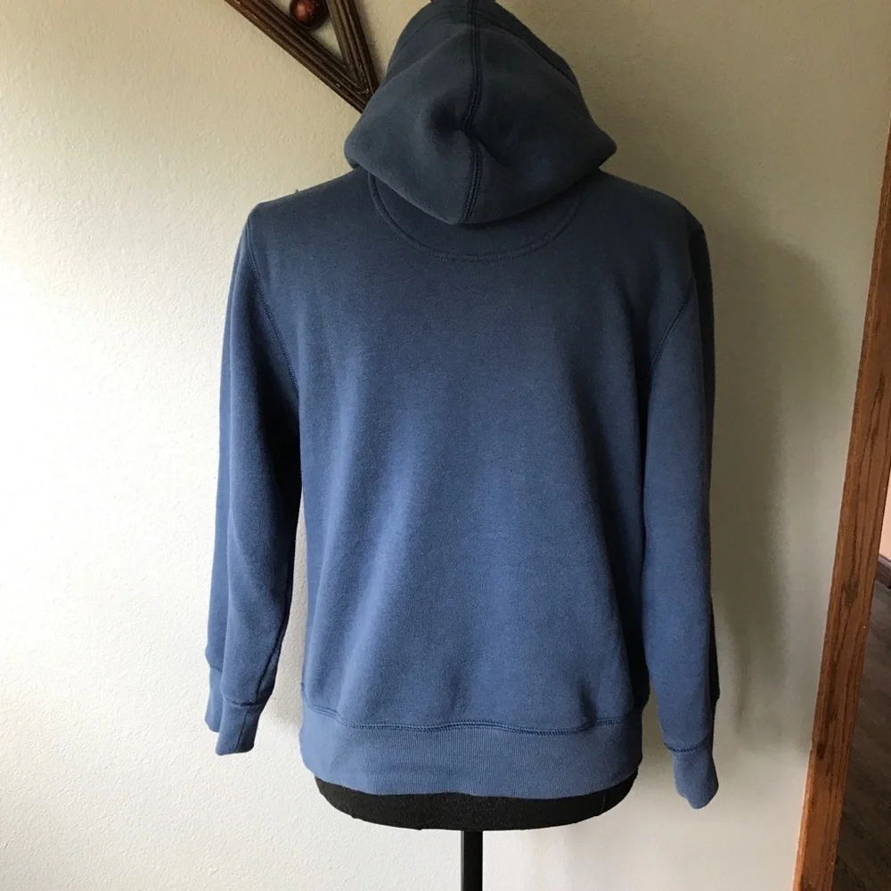 Converse all star Chuck Taylor blue pullover hoodie